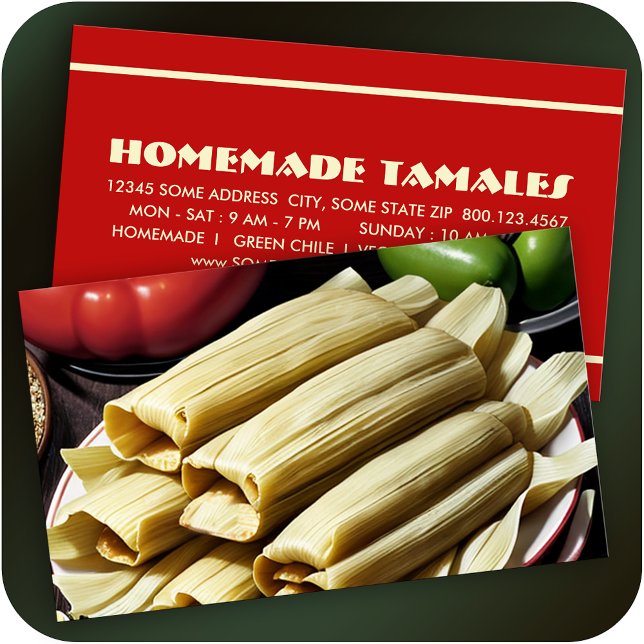 homemade tamales loyalty card (Creator Uploaded)