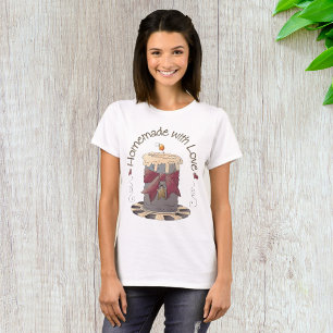 Homemade With Love Candle T-Shirt