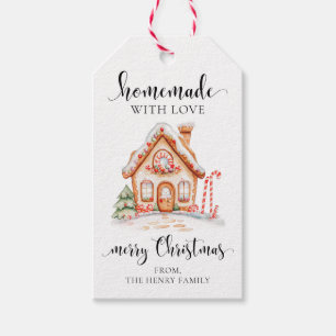 Homemade With Love Christmas Gift Tags