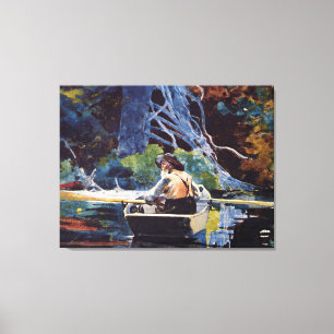 Homer - Adirondack Guide Canvas Print