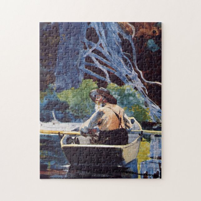 Homer - Adirondack Guide Jigsaw Puzzle (Vertical)