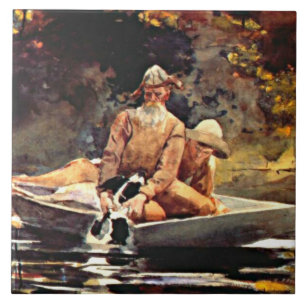 Homer - After the Hunt Tile