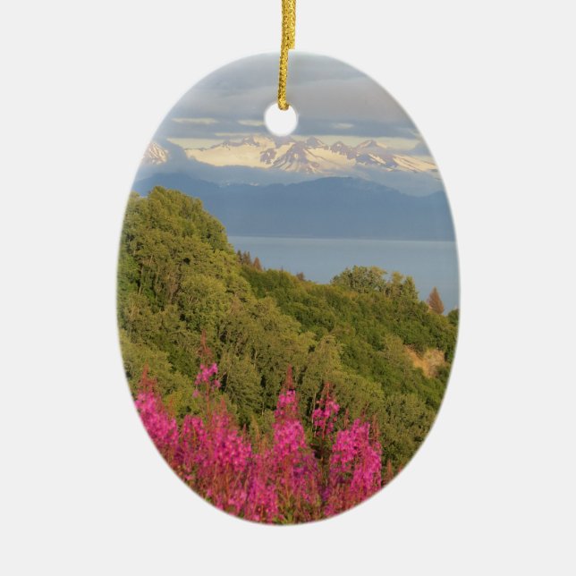 Homer, Alaska ornament (Front)