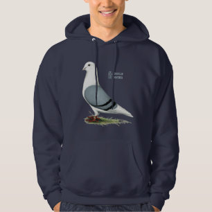 Homer Blue Saddle Hoodie