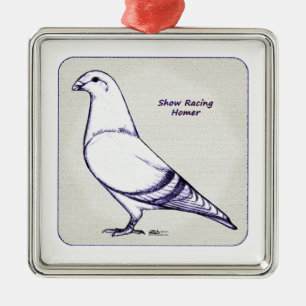 Homer Design Metal Ornament