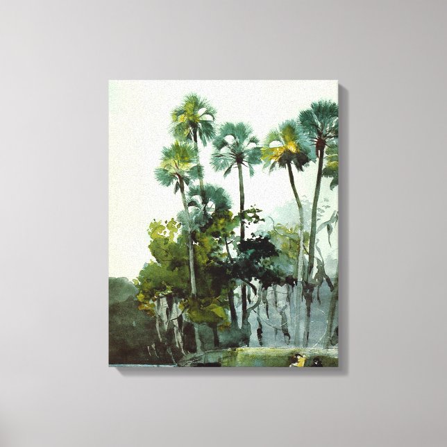 Homer - Homosassa River Canvas Print (Front)
