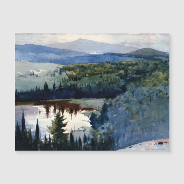 Homer - Indian Village, Adirondacks (Front)