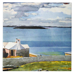 Homer - Inland Water, Bermuda, Tile
