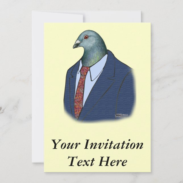 Homer Suit Invitation (Front)