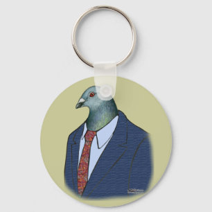 Homer Suit Keychain