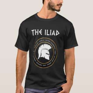 Homer the Iliad Ancient Greek Heroes of the Trojan T-Shirt