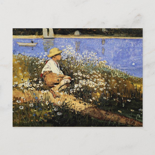 Homer - Watching the Harbour Postcard (Front)