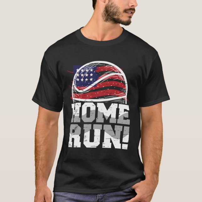 Homerun Basketball Baseball Mash Up Hilarious Non  T-Shirt (Front)