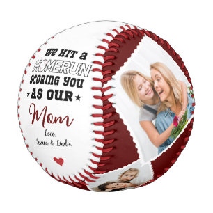 Homerun Mom Mother's Day Custom Photo from Kids Baseball