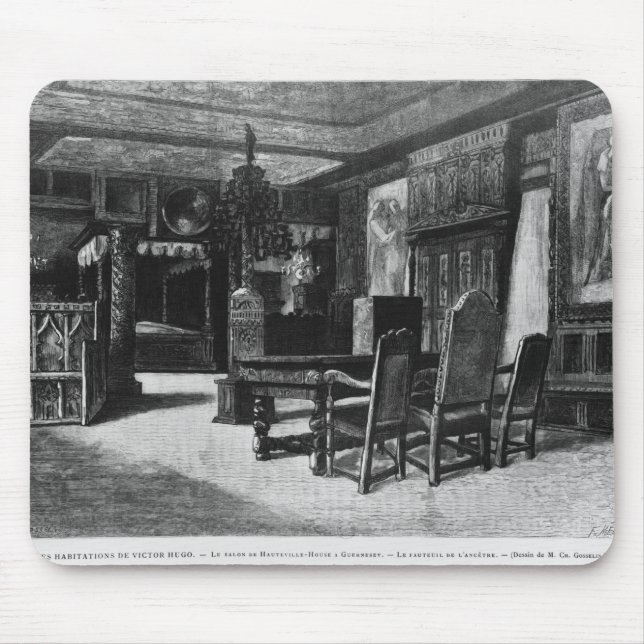 Homes of Victor Hugo Mouse Pad (Front)