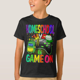 Homeschool Game On Back To School T-Shirt