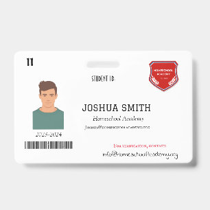 HOMESCHOOL I.D. (Mock Up) Badge