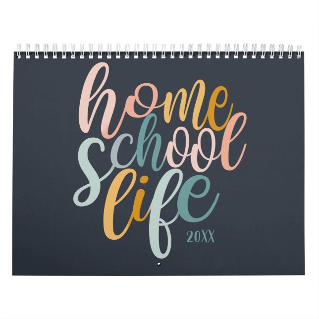 Homeschool Life Joty Citations 2024 Calendrier (Protection)