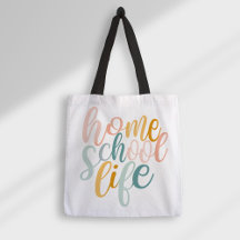 Homeschool Life Pastel Rainbow Colours Signature