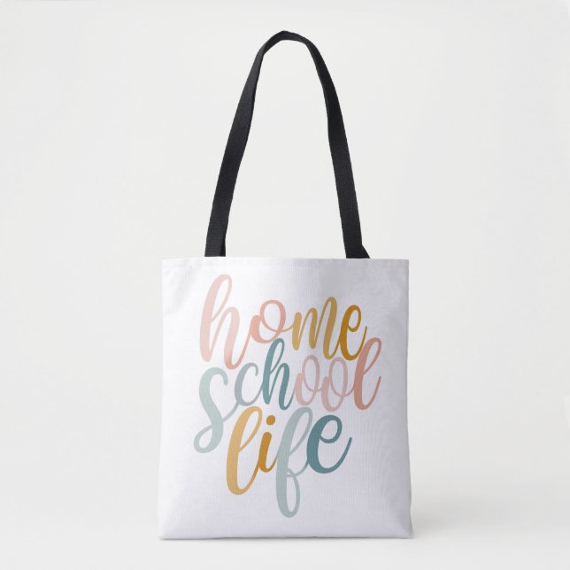 Homeschool Life Signature Tote Bag (Front)
