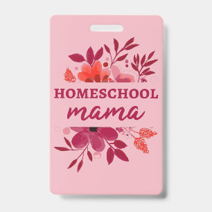 Homeschool Mama I Badge