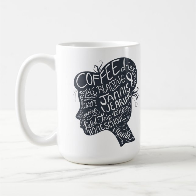 Homeschool Mama Mug (Left)