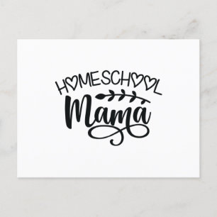 Homeschool Mama Postcard