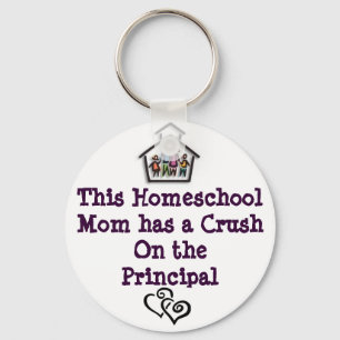 Homeschool Mom Keychain