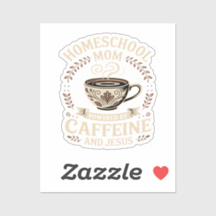 Homeschool Mom Powered by Caffeine and Jesus