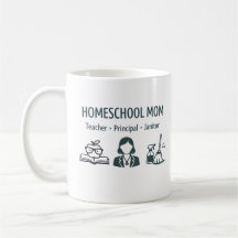 Homeschool Mom's Personalized Mug