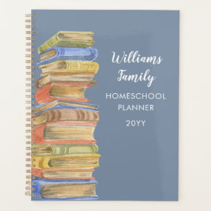 Homeschool Portfolio Organization Books Planner