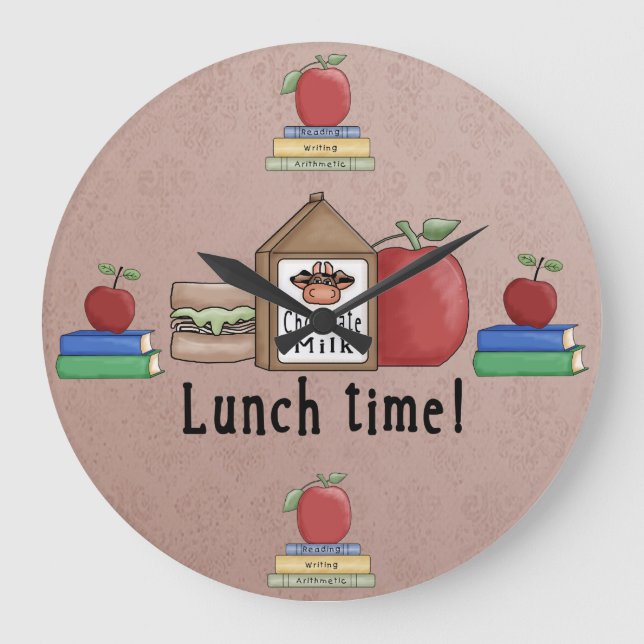Homeschool / School Wall Clock (Front)