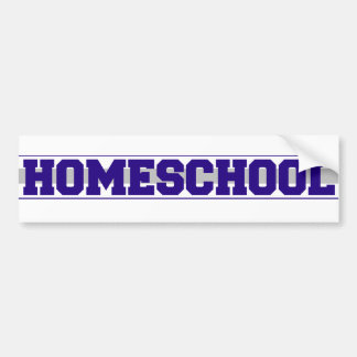 Homeschool Spirit Bumper Sticker