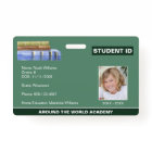 Homeschool Student ID Book Stack  Badge