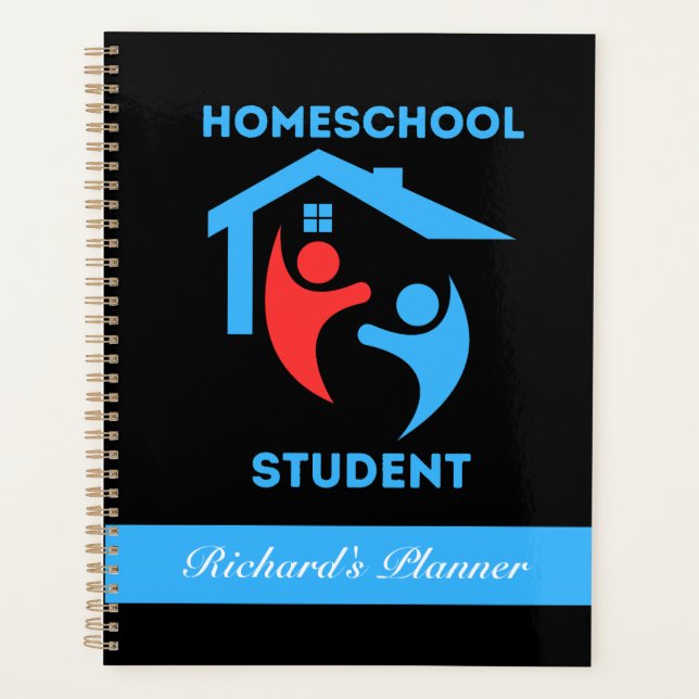 Homeschool Student (Personalized) Planner (Front)