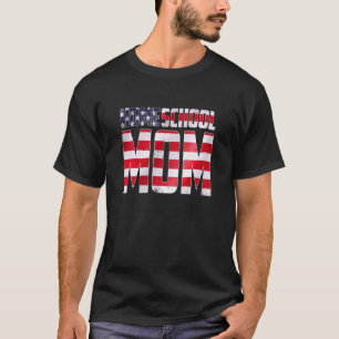 Homeschool Unschooling Usa Mom Homeschooled T-Shirt