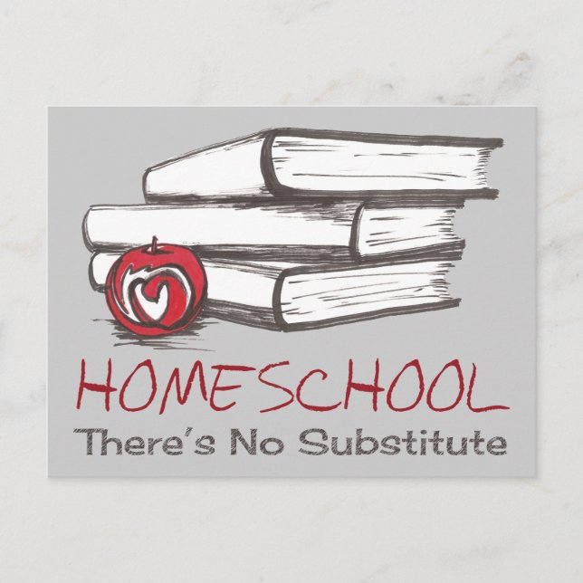 Homeschooling | Postcard | Customizable (Front)