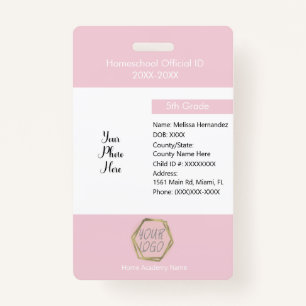 Homeschooling Unschooling Private Student Logo Badge