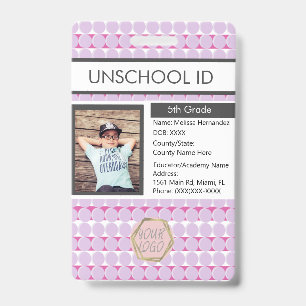 Homeschooling Unschooling Student Pattern Badge