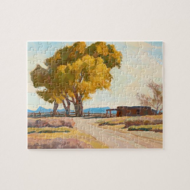 Homestead by Maynard Dixon Jigsaw Puzzle (Horizontal)