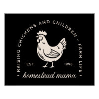 Homestead mom raising chickens and children funny