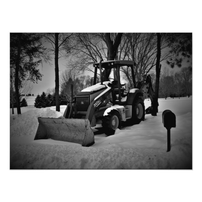 "Homestead Tractor" Photo Print (Front)