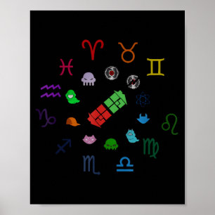 Homestuck Emblems Zodiac Signs Funny Men Women Kid