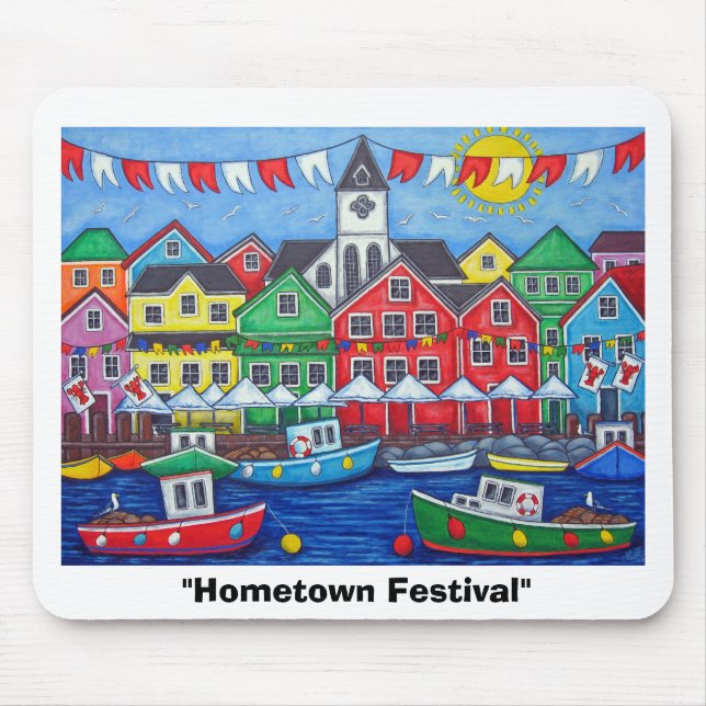 Hometown Festival Mouse Pad (Front)