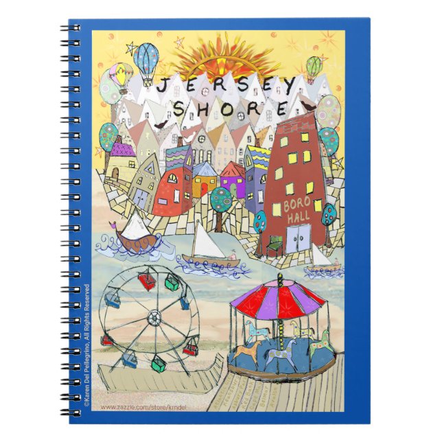 Hometown Jersey Shore Notebook (Front)