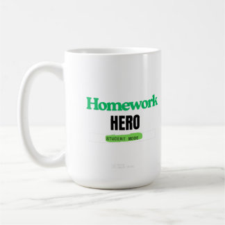 Homework Hero: Student Mode Tee  Coffee Mug