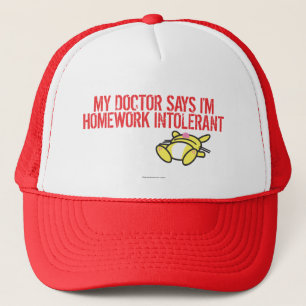 Homework Intollerant Trucker Hat