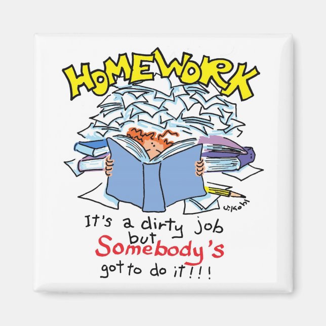 Homework Magnet (Front)