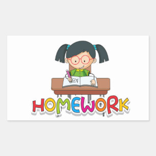 Homework Sticker