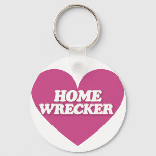 Homewrecker Heart Keychain